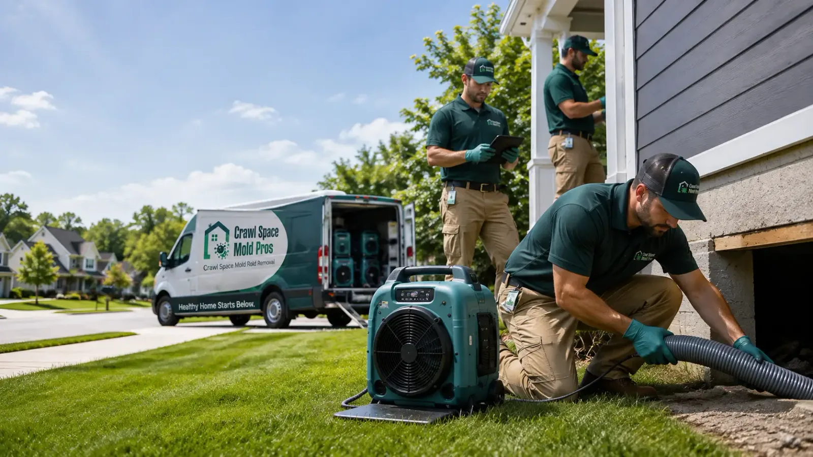 Crawl Space Mold Removal in Mount Sterling, IL